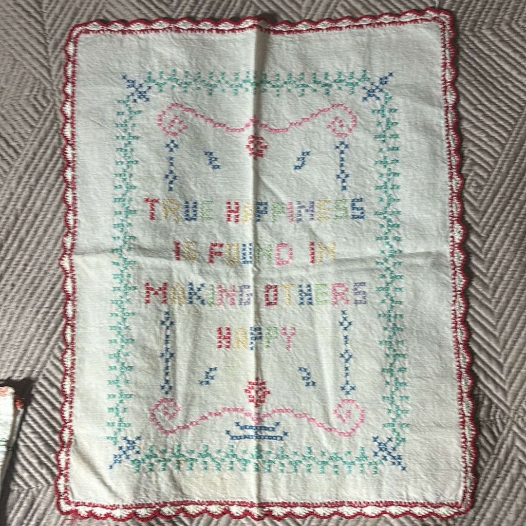 Hand Stitched Hankerchief